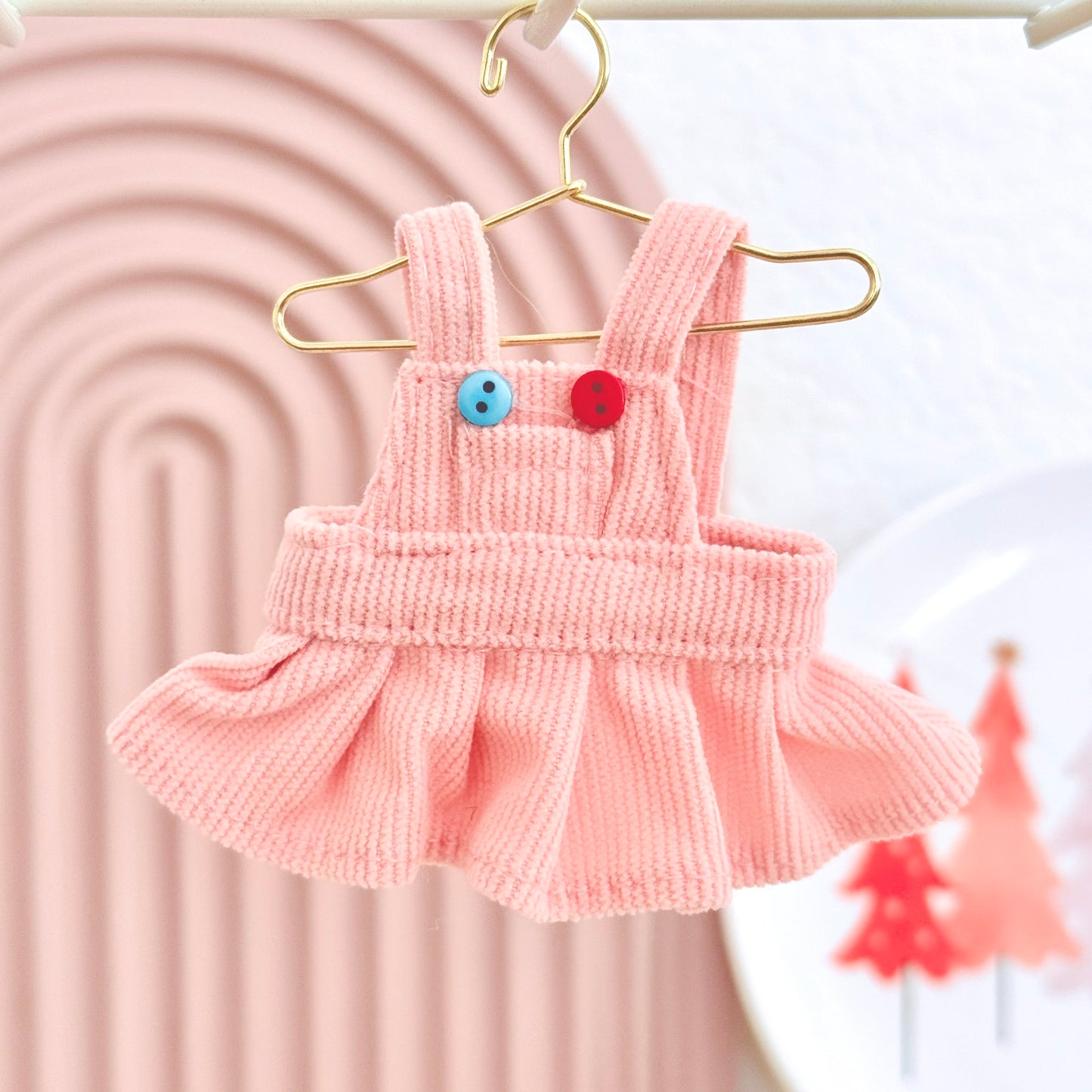 Corduroy Overall Dress