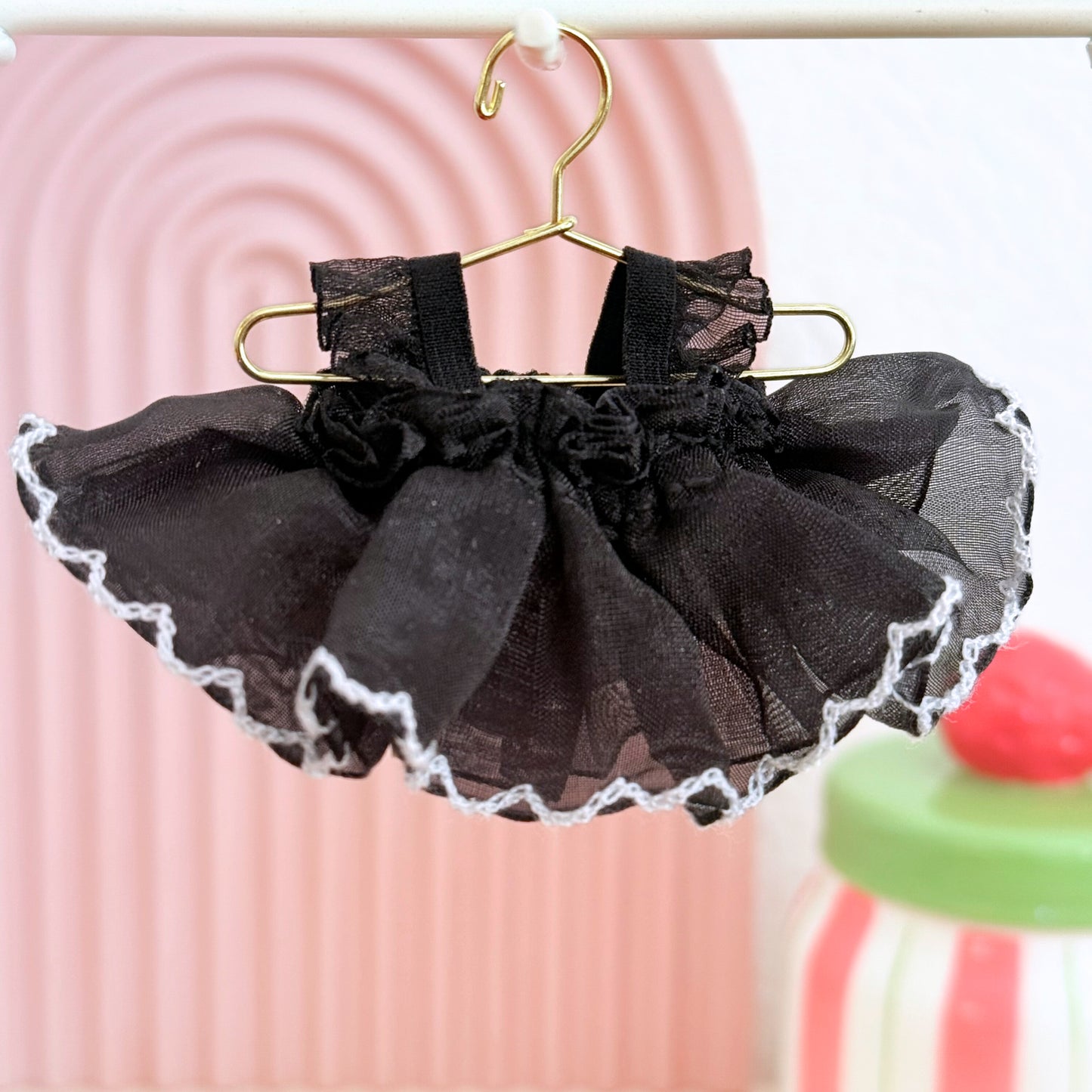 Ruffled Chiffon Dress