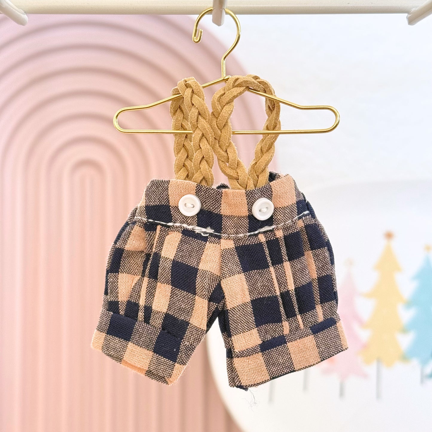 Checkered Overall