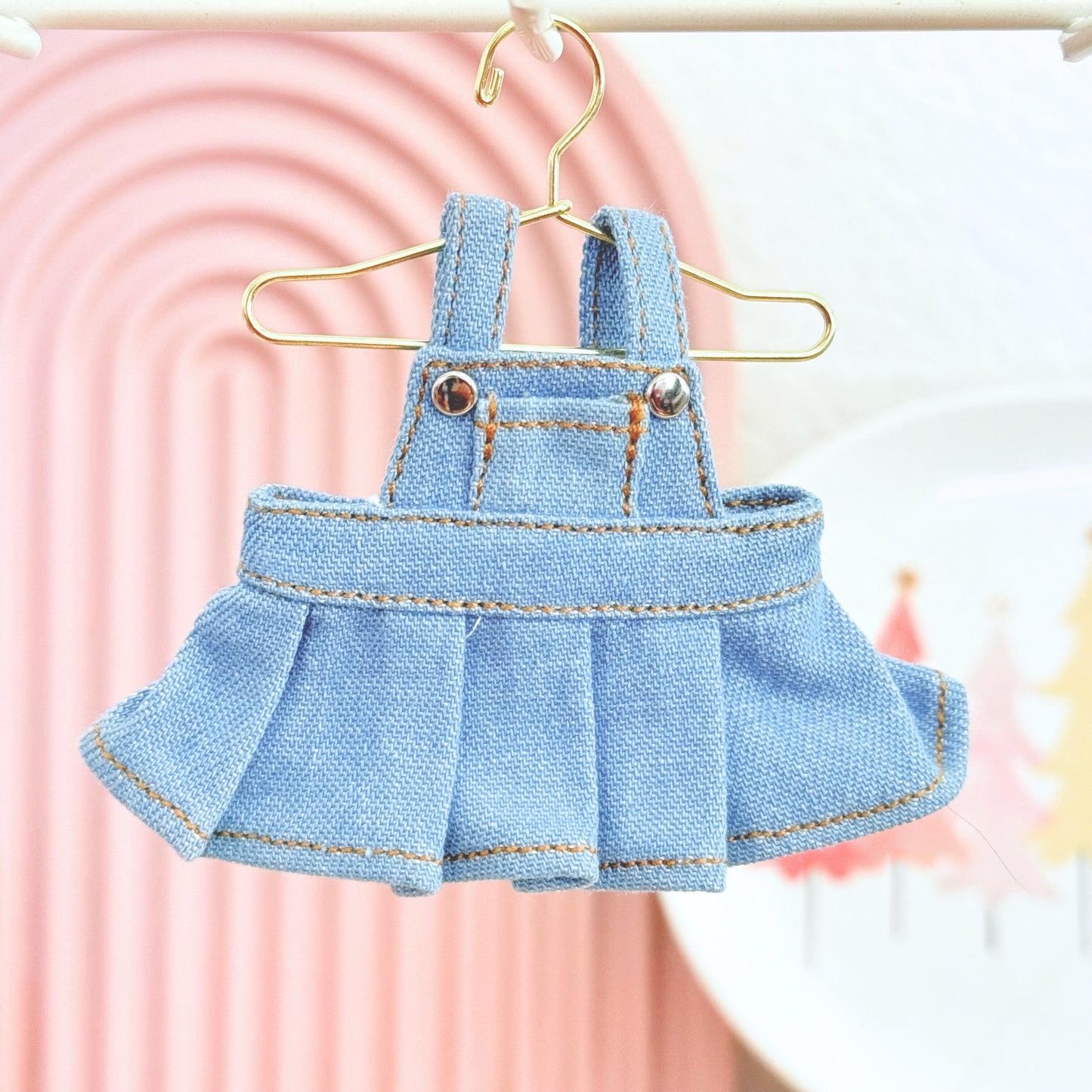 Denim Overall Dress