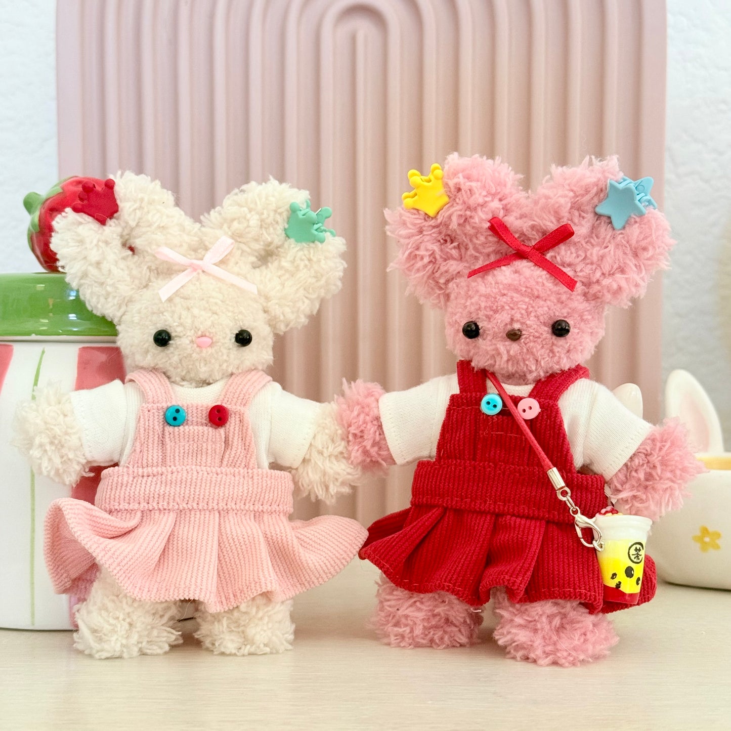 Corduroy Overall Dress