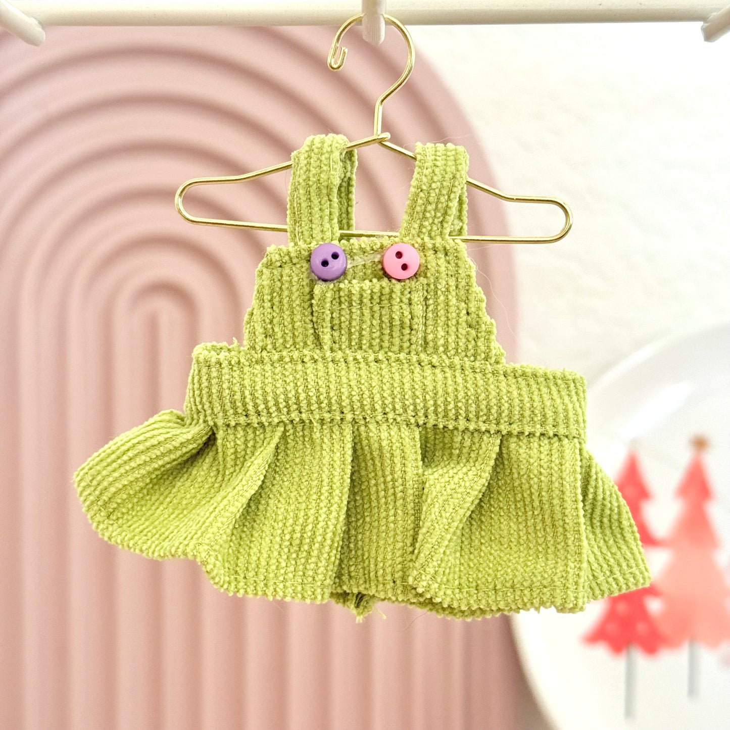 Corduroy Overall Dress