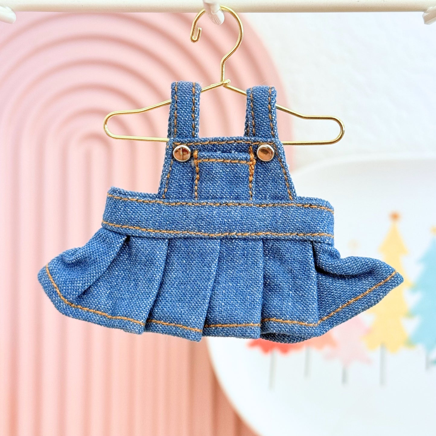 Denim Overall Dress