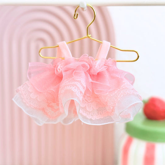 Ruffled Chiffon Dress
