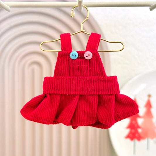 Corduroy Overall Dress