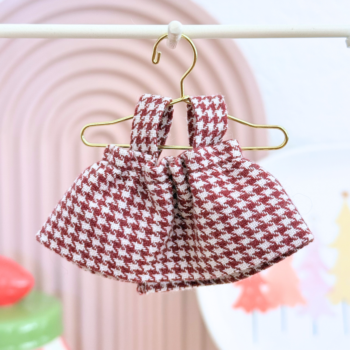 Patterned Mini Dress